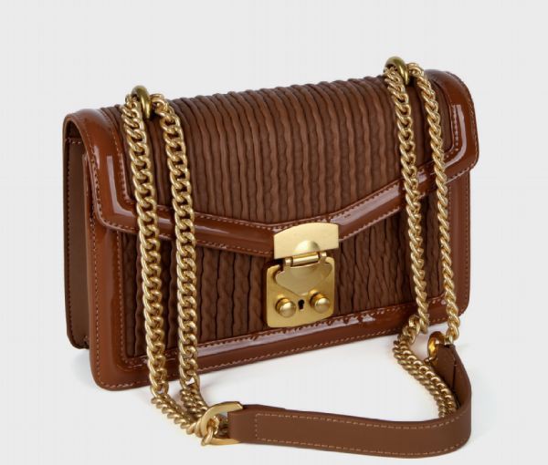 Metallic leather shoulder strap Metallic leather shoulder strap