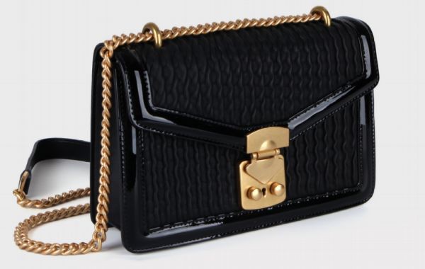 black Luxury Crossbody Purse black Luxury Crossbody Purse