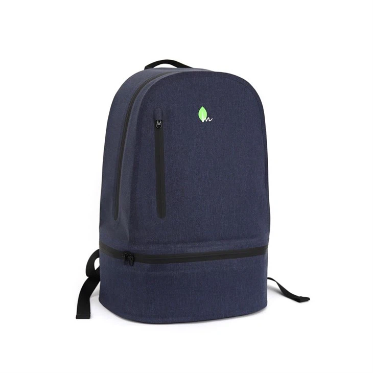 Denim dark blue shoe waterproof backpack